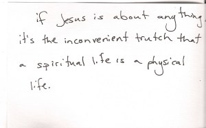 Jesus inconvenient truth